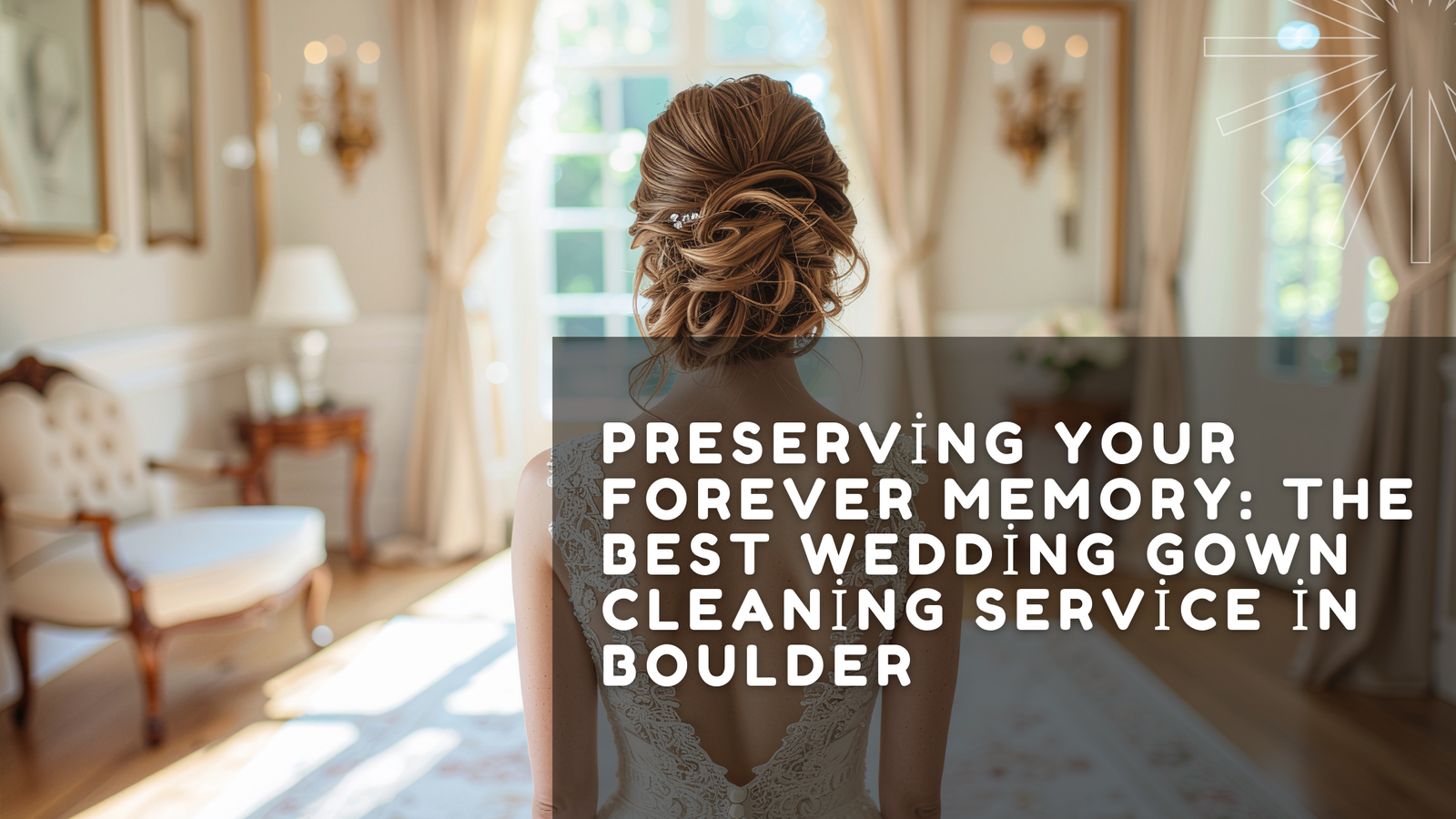 Wedding Gown Cleaning Service in Boulder